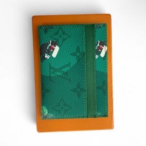 Louis Vuitton Golf Double Green Cardholder